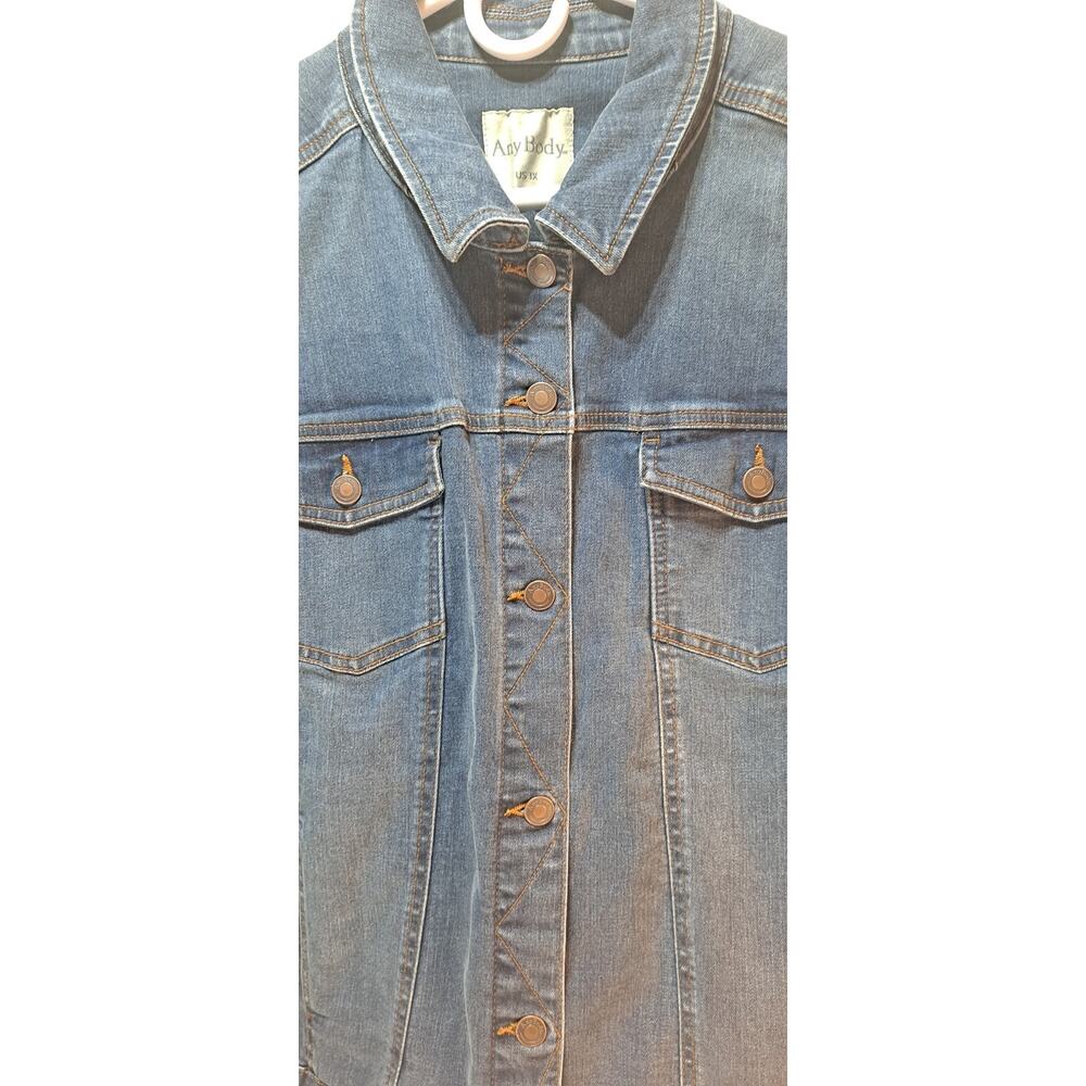 Anybody Denim Jacket Sz 1X - Picture 8 of 8